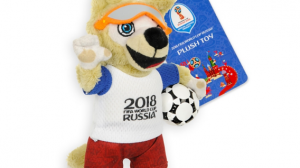 Maskotka Mistrzostw Świata wilk Zabiwaka (2018)